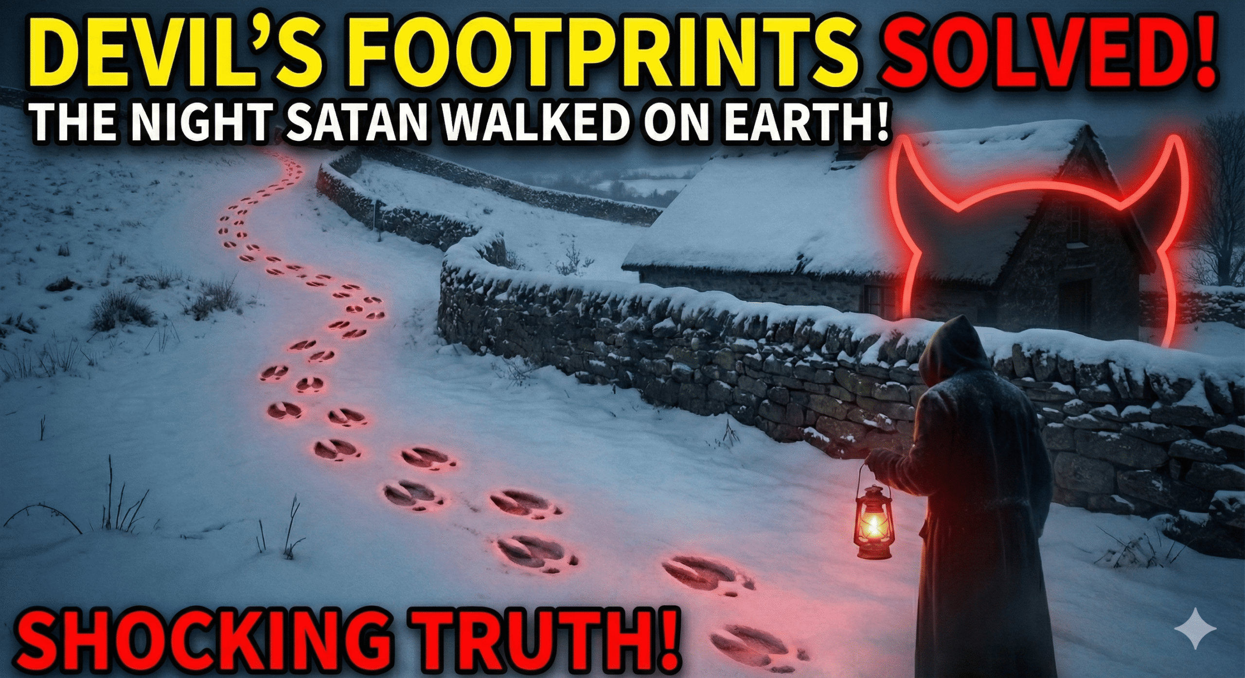 The Mystery of the Devil’s Footprints