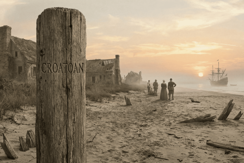 create for The Mystery of Roanoke Colony